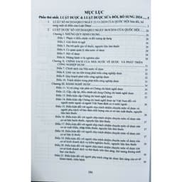 Thumbnail Sách - Luật Dược (Sửa Đổi, Bổ Sung) Và Các Quy Định Mới Nhất Dành Cho Ngành Dược - Dược Sĩ - Nhà Thuốc 4