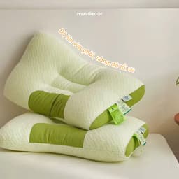 Thumbnail Gối công thái học Massage Therapy 1.0 kích thước 40x74cm Mịn Decor 4