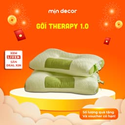 Thumbnail Gối công thái học Massage Therapy 1.0 kích thước 40x74cm Mịn Decor 2