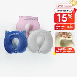 Thumbnail Gối cổ cao su non SUNNY GC08 đi du lịch, văn phòng 2