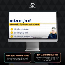 Thumbnail Sách Tư Duy Giải Các Bài Toán Thực Tế SSSTUDY - thầy Nguyễn Tiến Đạt và thầy Trần Phương 3