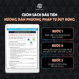 Thumbnail Sách Tư Duy Giải Các Bài Toán Thực Tế SSSTUDY - thầy Nguyễn Tiến Đạt và thầy Trần Phương 4