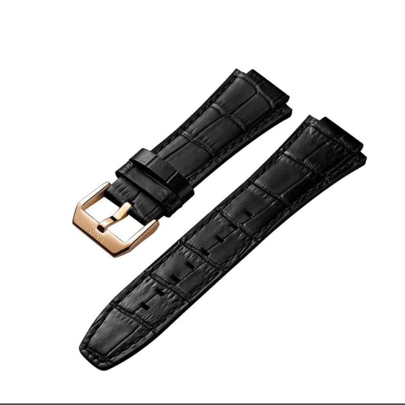 Ảnh Dây Da Chính Hãng I&W Carnival Đồng Hồ Nam - Khóa cài 1