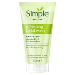 Thumbnail Sữa Rửa Mặt Simple Refreshing Facial Wash Dành Cho Mọi Loại Da 150ml 2