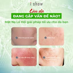 Thumbnail Mặt Nạ Lô Hội I SHOW Cấp Ẩm Phục Hồi Da Làm Dịu Da Tức Thì - iShow Aloe Vera Soothing Mask 3