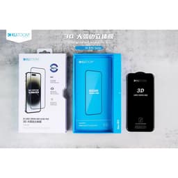 Thumbnail Kính Cường Lực 3D Trong Suốt FULL HD Chính Hãng Kuzoom Chịu Lực Tốt Dành Cho IP X-11-12-13-14-15-16 3