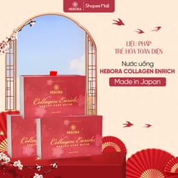 Thumbnail COMBO 3 hộp nước uống Hebora Collagen Enrich Damask Rose Water 28 túi 1