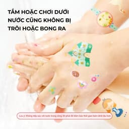 Thumbnail Sticker dán móng tay Mideer, nhiều chủ đề, phát sáng ban đêm, có thể tái sử dụng 4
