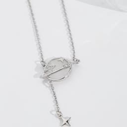Thumbnail Dây chuyền nữ CDE Orbiting Star Necklace Silver CDE6443SV 2