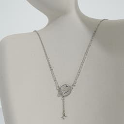 Thumbnail Dây chuyền nữ CDE Orbiting Star Necklace Silver CDE6443SV 4