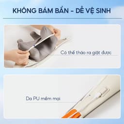 Thumbnail Combo Máy Massage Cổ Vai Gáy BUMAS M3 Pro Và Máy Mát Xa Chân BUMAS M5 Chườm Ấm Kết Hợp Massage 3