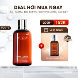 Thumbnail DEAL HOT - Xịt dưỡng tóc tinh dầu bưởi ( Hair Lotion ) Vi Jully 150ml kèm Mini size 50ml 1