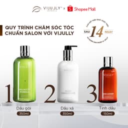 Thumbnail SPECIAL DEAL - Xịt dưỡng tóc tinh dầu bưởi ( Hair Lotion ) Vi Jully 150ml kèm Dầu xả Mini size 50ml 4