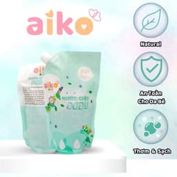 Thumbnail . Nước giặt xả 2in1 AIKO an toàn cho bé - Túi 600g 2