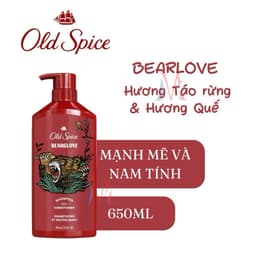 Thumbnail Dầu gội & Xả 2in1 Old Spice Bearlove/Pure Sport/Think & Full hương nước hoa nam 650ml 3