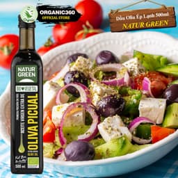 Thumbnail Dầu Oliu, Dầu Lanh, Dầu Vừng Mè Nguyên Chất Ép Lạnh Hữu Cơ NATURGREEN Dầu Ăn Dầu Thực Vật Eatclean 2