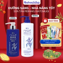 Thumbnail Sữa tắm Reihaku Hatomugi 800ml dưỡng ẩm trắng da chiết xuất ý dĩ - Bahachiha 1