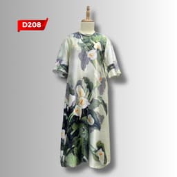 Thumbnail Đầm Trung Niên MAI THY, Kiểu Váy Ngắn Tay In 3D Cho Mẹ Đi Tiệc Lịch Sự | Thời Trang Trung Niên U60 3