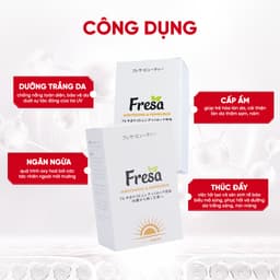 Thumbnail Hộp viên uống trắng da và chống nắng nội sinh Fresa Whitening & Sunblock 2