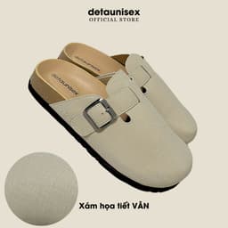 Thumbnail Dép đế trấu sục Birken Boston mùa đông thời trang nam nữ 2024 - Detaunisex - DETA51 1
