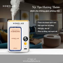 Thumbnail Máy xịt tạo hương thơm dùng cho phòng vệ sinh, bàn làm việc, phòng diện tích nhỏ (có thể bổ sung tinh dầu) - 50ML 4