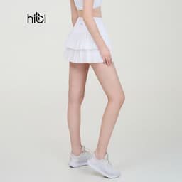 Thumbnail Váy Tập Pickleball Hibi Sports SK003, Kiểu Xếp Ly 2 Tầng, Chất Vải Xi Fabric Cao Cấp 3