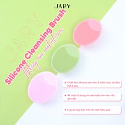 Thumbnail Miếng rửa mặt JARY Silicone Cleansing Brush làm sạch sâu, cải thiện mụn đầu đen, bã nhờn 3