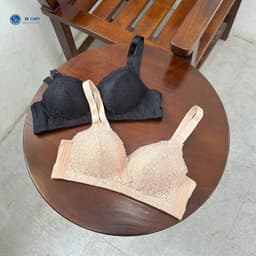 Thumbnail Áo Lót Nữ Không Gọng Đệm 1cm Ren Chống Xước Mút Thông Khí AL0019 By Bechipi 1