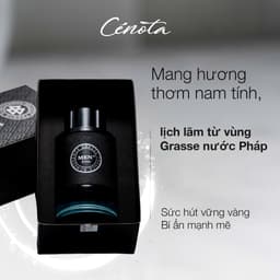 Thumbnail Nước Hoa Nam Cenota Men+ Sport, Chất Đàn Ông Mạnh Mẽ,Thể Thao Và Lịch Lãm, Thành Đạt 100ml 3