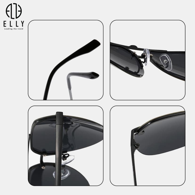 Ảnh Kính mắt nam cao cấp ELLY – EKM126 3