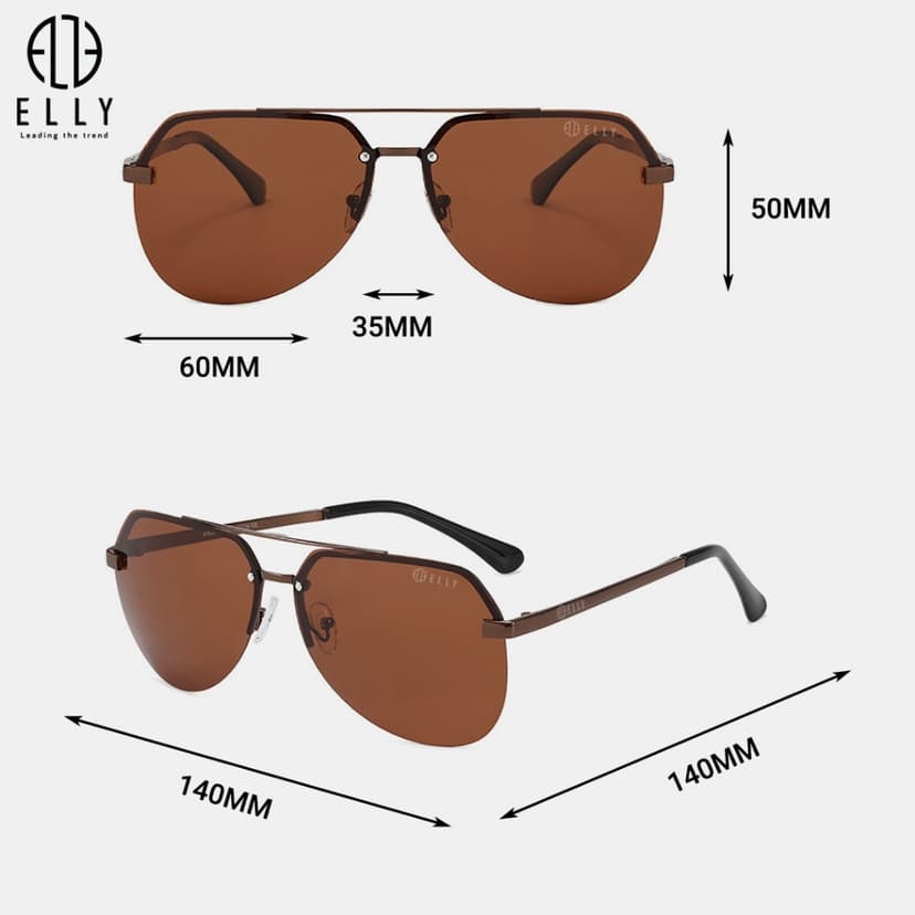 Ảnh Kính mắt nam cao cấp ELLY – EKM126 4