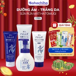 Thumbnail Sữa rửa mặt Reihaku Hatomugi 170g dưỡng ẩm trắng da chiết xuất hạt ý dĩ Nhật - Bahachiha 1