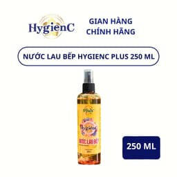 Thumbnail Nước Xịt Lau Bếp HygienC Plus Hương Chanh & Baking Soda Chai 250ml 1