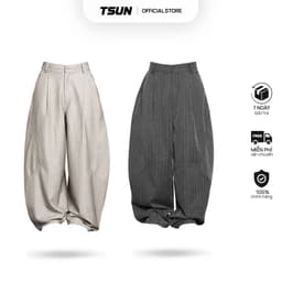Thumbnail Quần Dài Tây Dáng Rộng Đính Đá - Brand TSUN Chính Hãng - Rhinestones Pants - Unisex 1