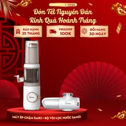 Thumbnail Combo Thanh Mát 1 Máy Ép Trái Cây 120W, 1  Bộ lọc nước VIFIBA x Sanbee Khử CLO 1