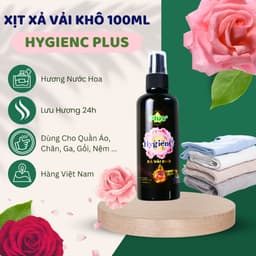 Thumbnail Combo 2: 1 Chai Xịt Xả Vải Khô 100ml + 1 Chai Nước Rửa Chén 400gr - HygienC Plus 3