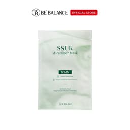 Thumbnail Mặt Nạ Vải Vi Sợi Be'Balance SSUK MICRO FIBER MASK Chiết Xuất 4 Loại Ngải Cứu kết hợp NMN và Cà Chua Xanh 1 Hộp 10 Miếng 3
