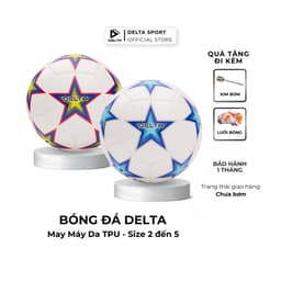 Thumbnail Bóng Đá DELTA CAMPO Size 2-5 May Máy FIFA Basic Da TPU Cỏ Nhân Tạo Cho Nhiều Độ Tuổi DELTACA06 1