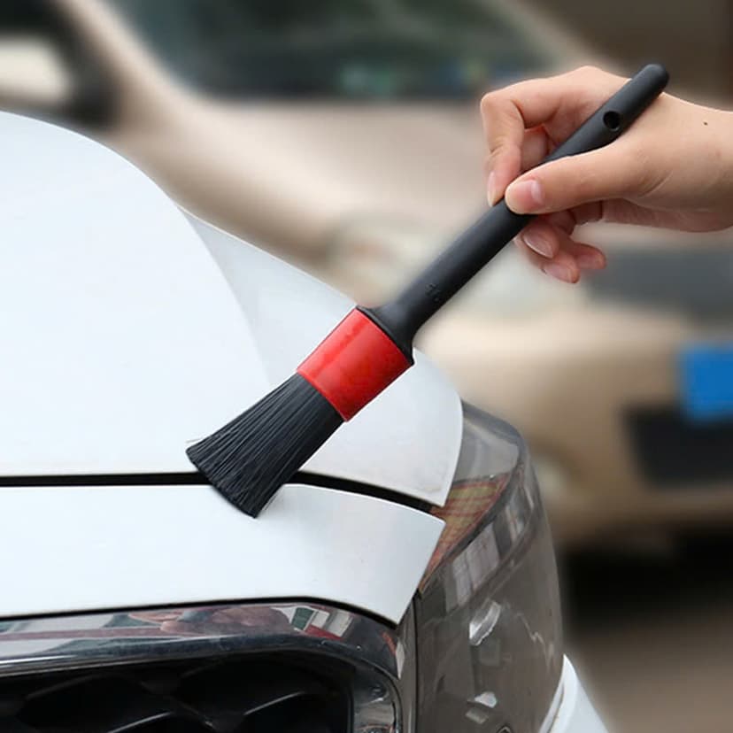 Ảnh 5 Chiếc Chổi Cọ Vệ Sinh Đa Năng Cọ Rửa Khoang Máy Nội Thất Mâm Lốp Xe Ô Tô Xe Máy Hãng Amalife 3