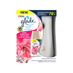 Thumbnail GLADE Bộ Máy & Lõi Xịt Phòng Tự Động Hương Hoa Mẫu Đơn & Quả Mọng 252ml 1