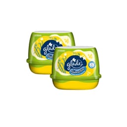 Thumbnail GLADE Combo 2 Sáp Thơm Cao Cấp Hương Tre & Trà Trắng 180gx2 1