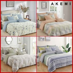 Thumbnail Bộ Ga và Vỏ Gối Akemi Cotton Select Adore, gồm 5 món (King/Queen) v3 2