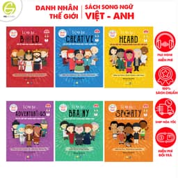 Thumbnail Bộ sách song ngữ I Can Be - Tớ Có Thể Trở Thành kể về Danh nhân nổi tiếng Thế giới kèm file audio 1