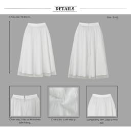 Thumbnail BBSTORE’S Chân Váy Xếp Ly Sang Trọng Đi Làm Dự Tiệc - V1629 3
