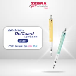Thumbnail Bút Chì bấm không gãy Zebra Delguard Light Smoky Color 0.5mm [Chính hãng] - Phiên bản giới hạn 1