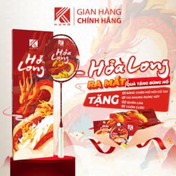 Thumbnail Vợt cầu lông KUNO Hỏa Long Thiên Công, Hàng Chính Hãng,4U, Thân Cứng, CarbonT700 Cao Cấp 1