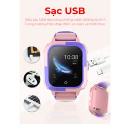 Thumbnail Đồng hồ thông minh trẻ em Manigo MF56 định vị lắp sim nghe gọi call video bảo hành đổi mới 12 tháng 3