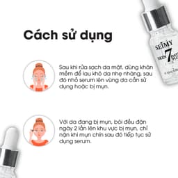 Thumbnail Tinh Chất Chấm Mụn Thâm Seimy - Skin 7 Days Plus 10ml 1