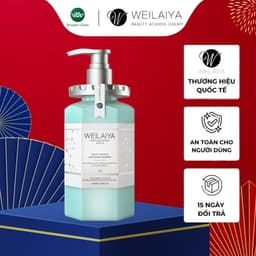 Thumbnail Dầu gội đầu thảo dược Weilaiya chiết xuất nấm Truffle giúp chống lão hóa da đầu và mượt tóc cho tóc hư tổn 450ml 2