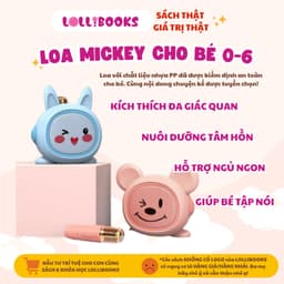 Thumbnail Loa tắm ngôn ngữ kể chuyện cho bé 0-6 tuổi nuôi dưỡng nền tảng tư duy và ngôn ngữ cho con - LOLLIBOOKS CHÍNH HÃNG 1